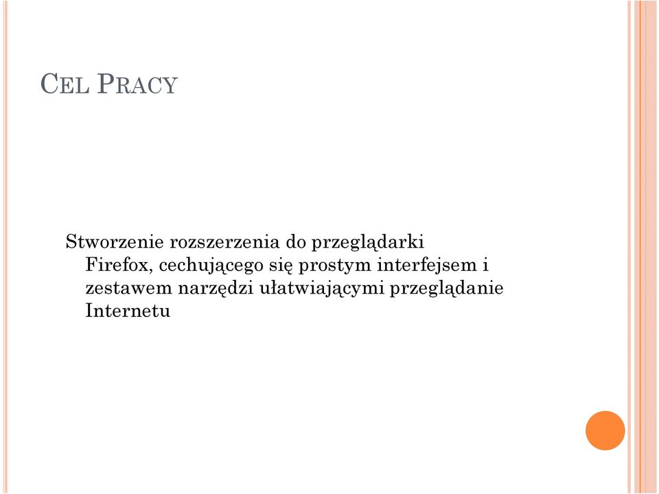 przeglądarki Firefox, cechującego się prostym