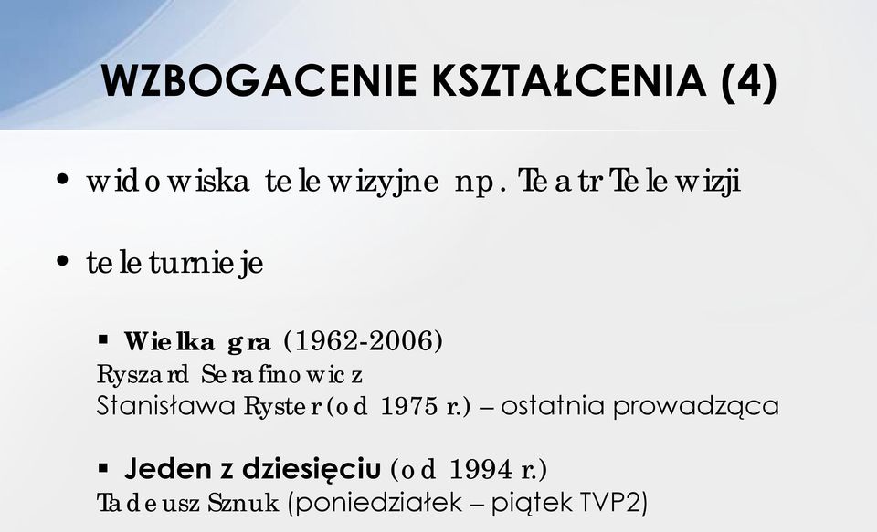 Serafinowicz Stanisława Ryster (od 1975 r.