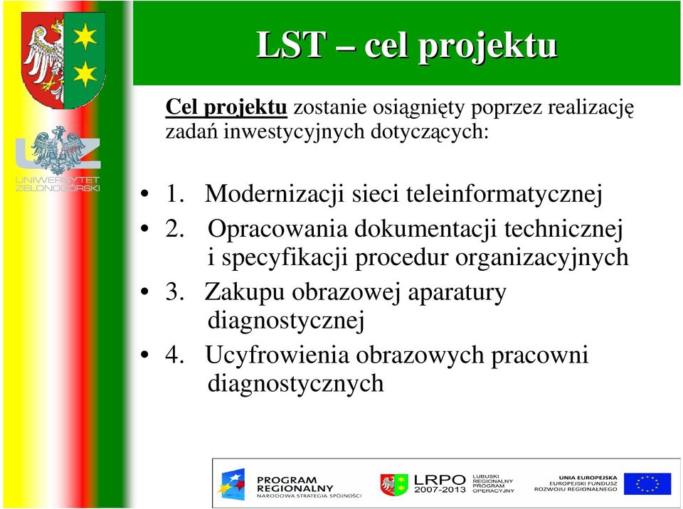 Opracowania dokumentacji technicznej i specyfikacji procedur organizacyjnych 3.