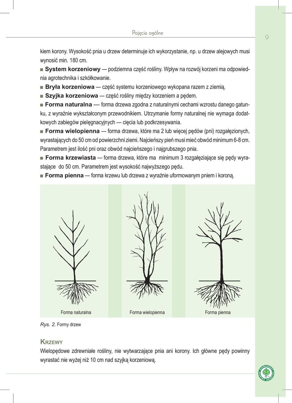 Forma naturalna forma drzewa zgodna z naturalnymi cechami wzrostu danego gatunku, z wyra nie wykszta conym przewodnikiem.