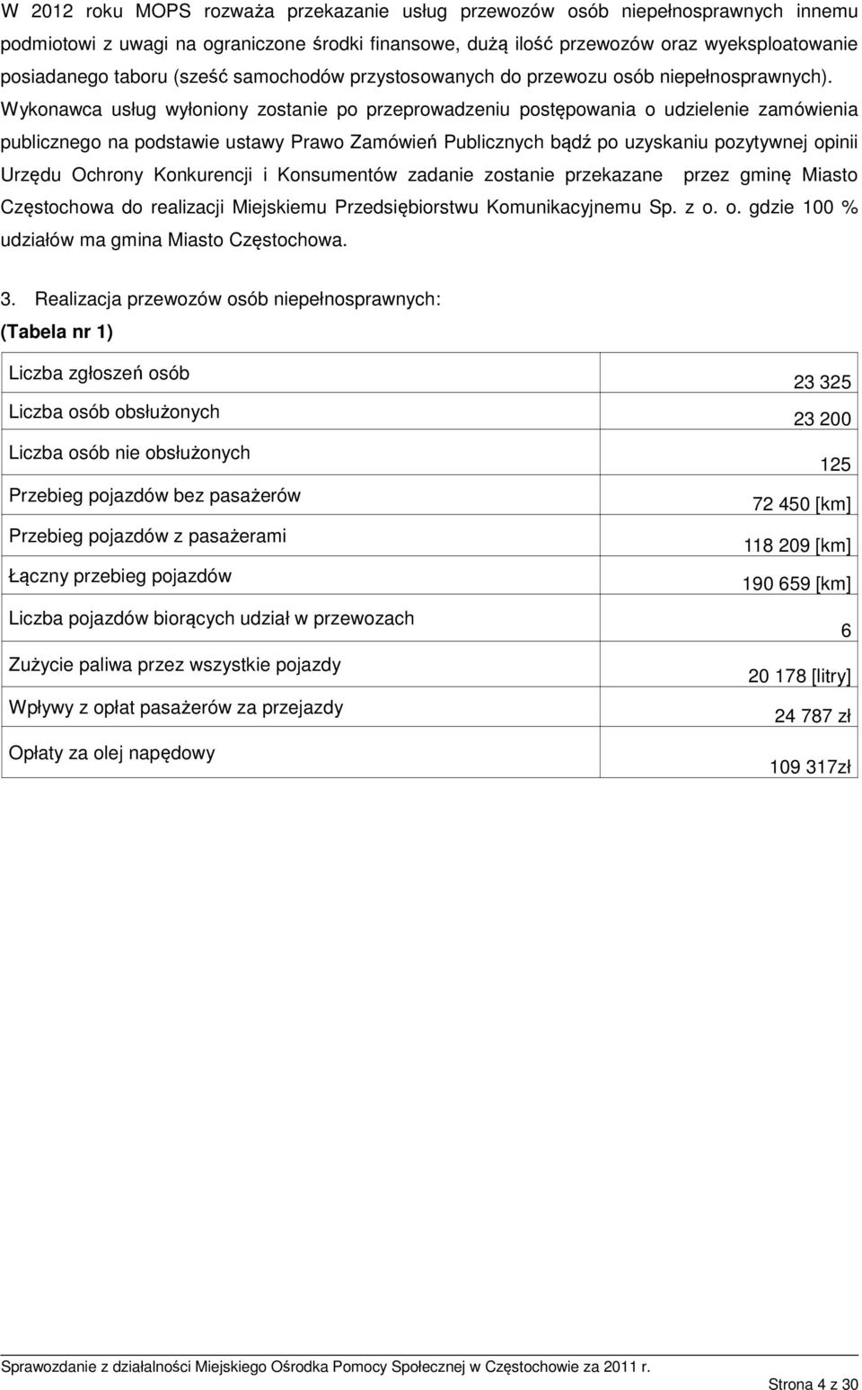 Wykonawca usług wyłoniony zostanie po przeprowadzeniu postępowania o udzielenie zamówienia publicznego na podstawie ustawy Prawo Zamówień Publicznych bądź po uzyskaniu pozytywnej opinii Urzędu