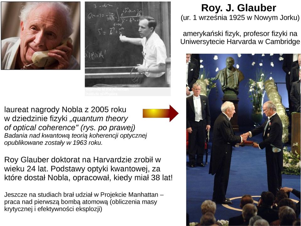 dziedzinie fizyki quantum theory of optical coherence" (rys.