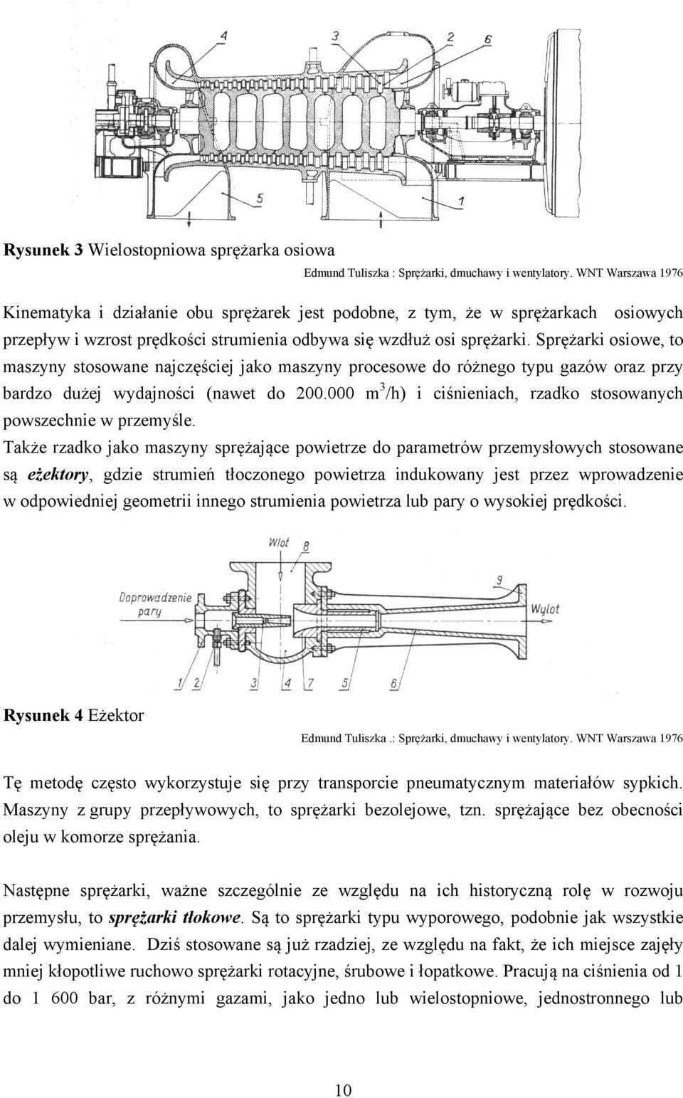 Sprężarki osiowe, to maszyny stosowane najczęściej jako maszyny procesowe do różnego typu gazów oraz przy bardzo dużej wydajności (nawet do 200.