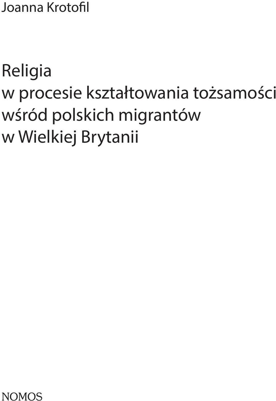 tożsamości wśród polskich
