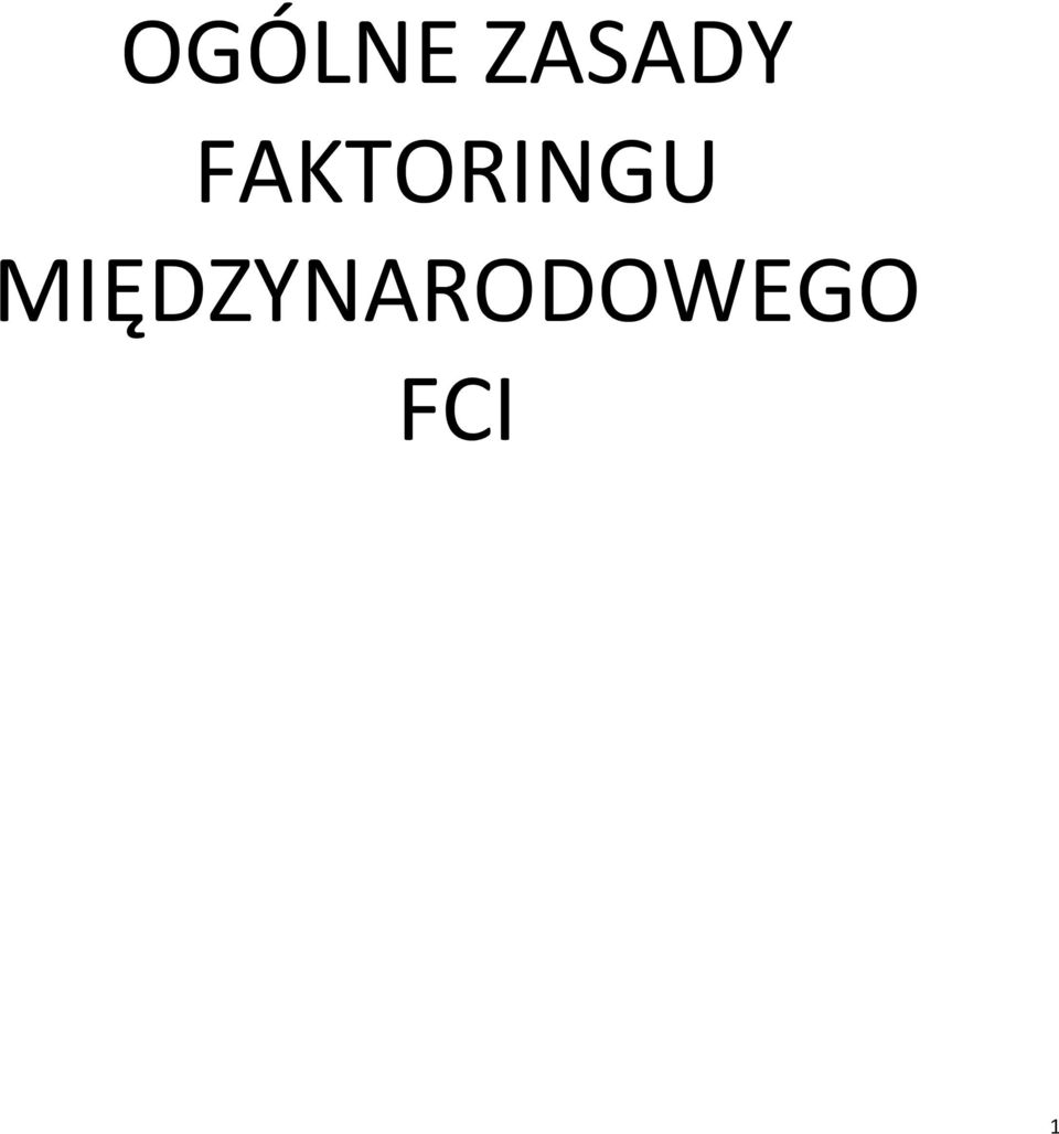 FAKTORINGU