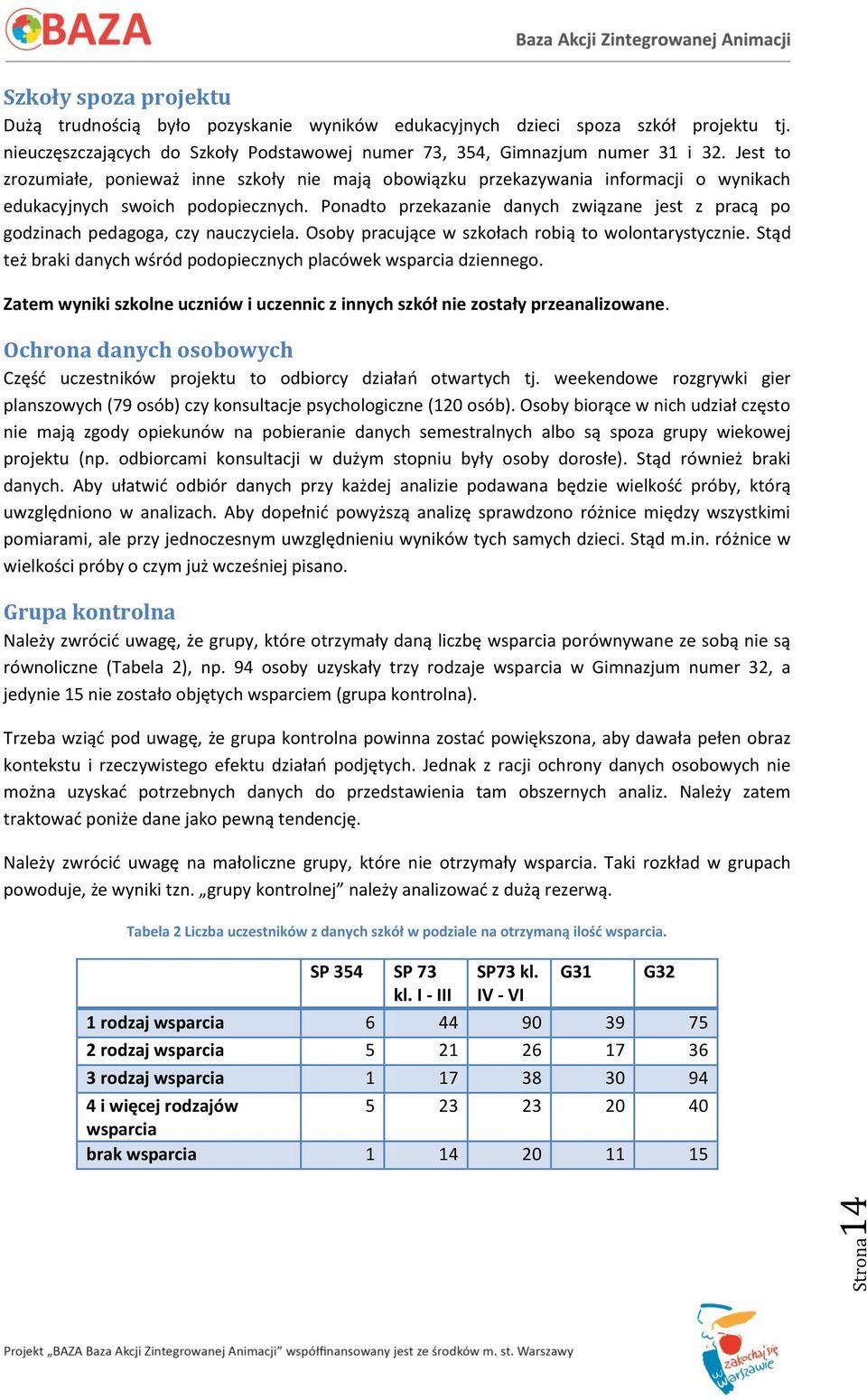 Ponadto przekazanie danych związane jest z pracą po godzinach pedagoga, czy nauczyciela. Osoby pracujące w szkołach robią to wolontarystycznie.