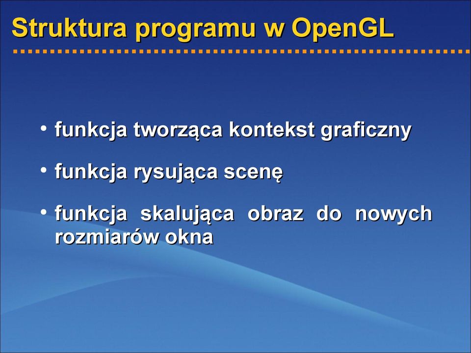 graficzny funkcja rysująca scenę