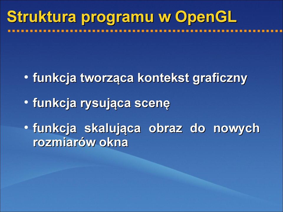 graficzny funkcja rysująca scenę