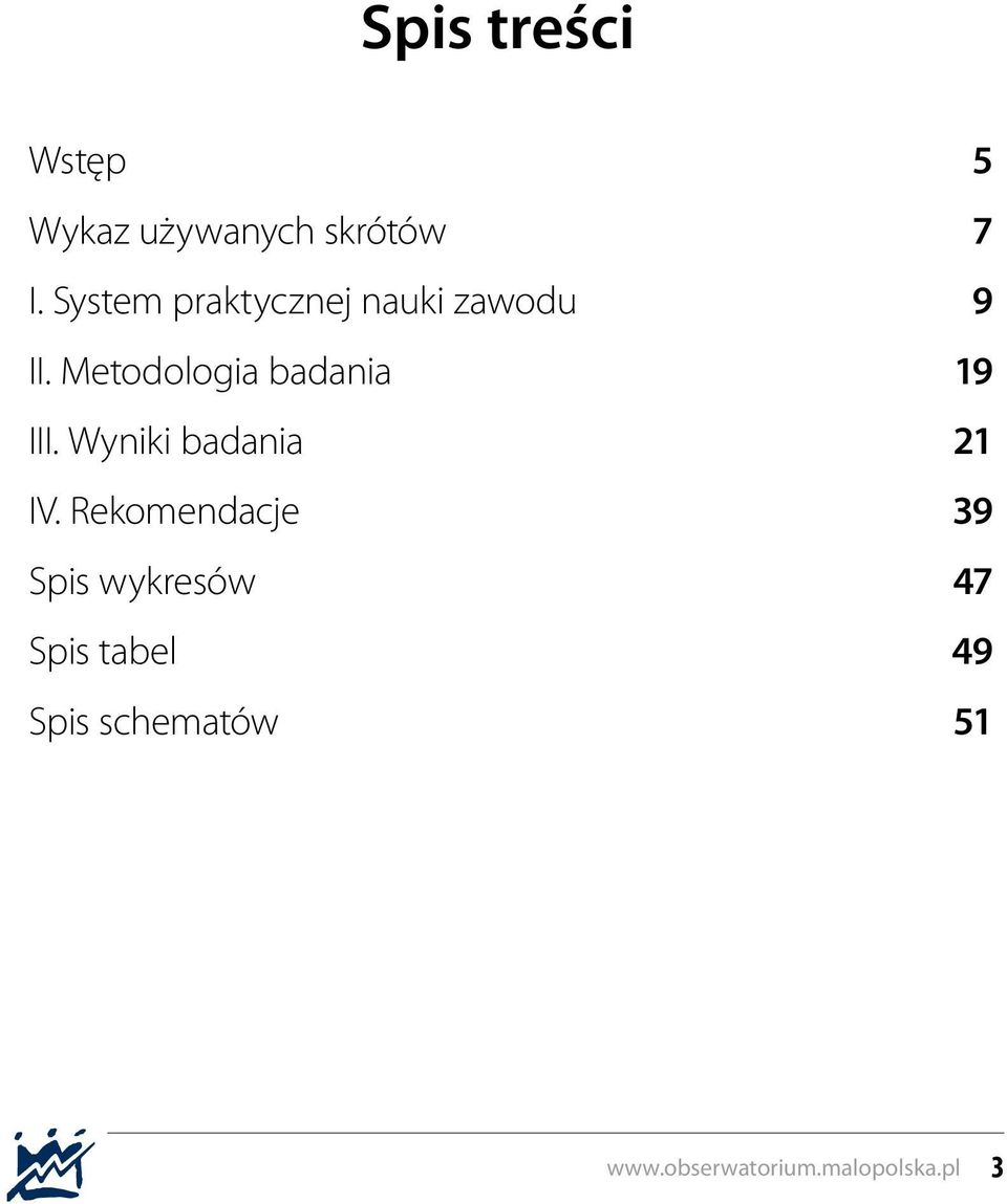 Metodologia badania 19 III. Wyniki badania 21 IV.