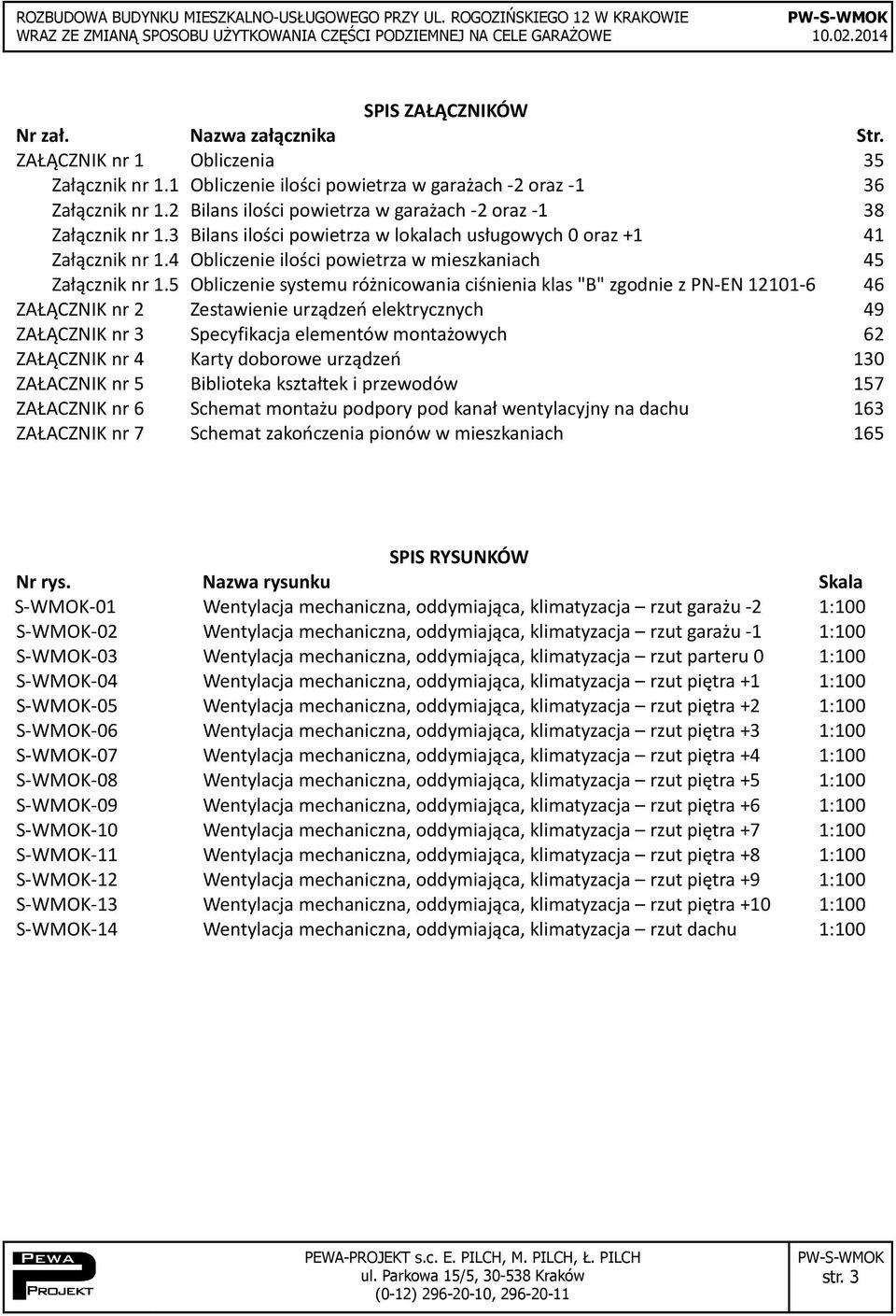 5 Obliczenie systemu różnicowania ciśnienia klas "B" zgodnie z PN-EN 12101-6 36 38 41 45 46 ZAŁĄCZNIK nr 2 ZAŁĄCZNIK nr 3 ZAŁĄCZNIK nr 4 ZAŁACZNIK nr 5 ZAŁACZNIK nr 6 ZAŁACZNIK nr 7 Zestawienie