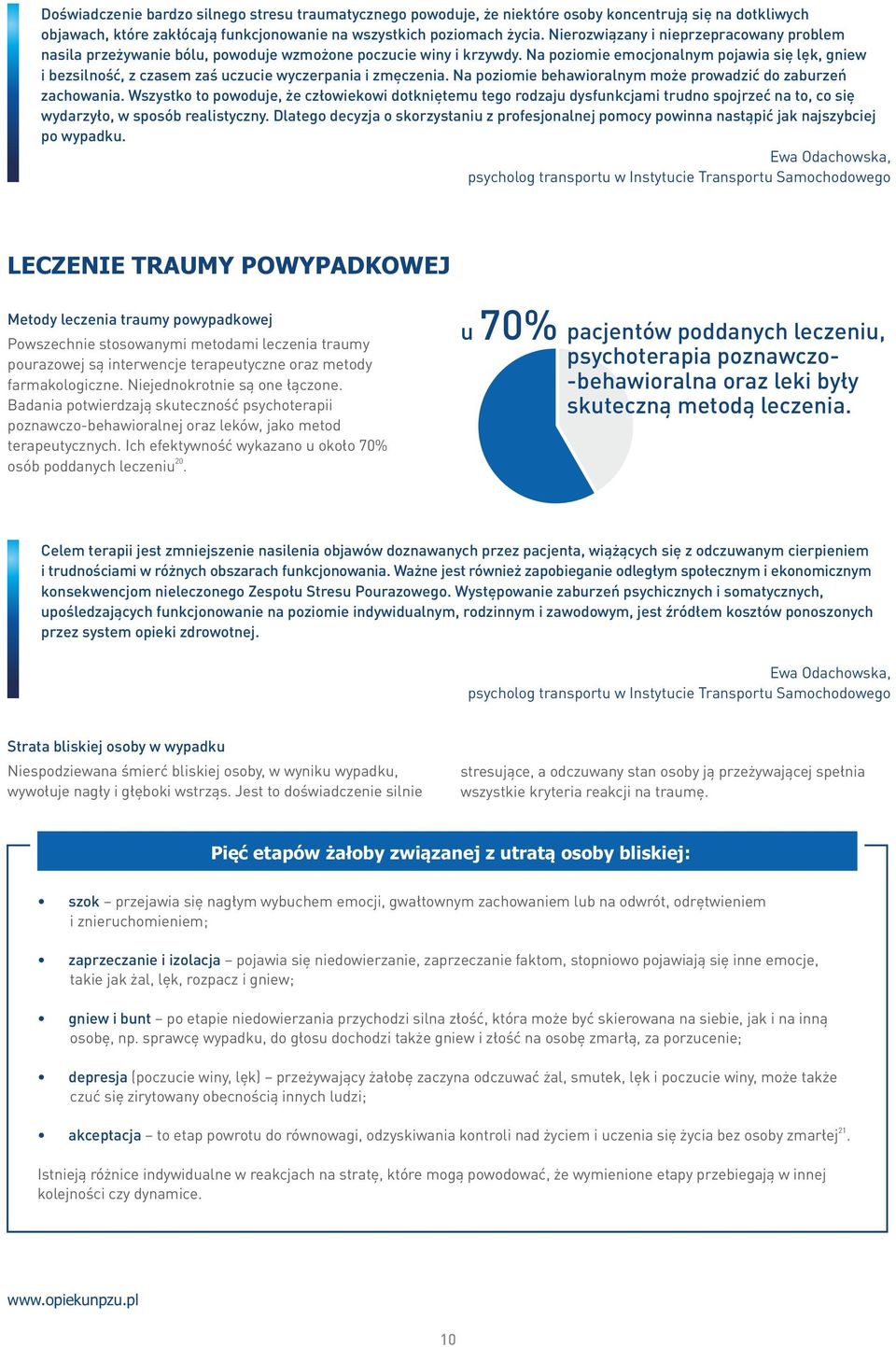 Na poziomie emocjonalnym pojawia się lęk, gniew i bezsilność, z czasem zaś uczucie wyczerpania i zmęczenia. Na poziomie behawioralnym może prowadzić do zaburzeń zachowania.