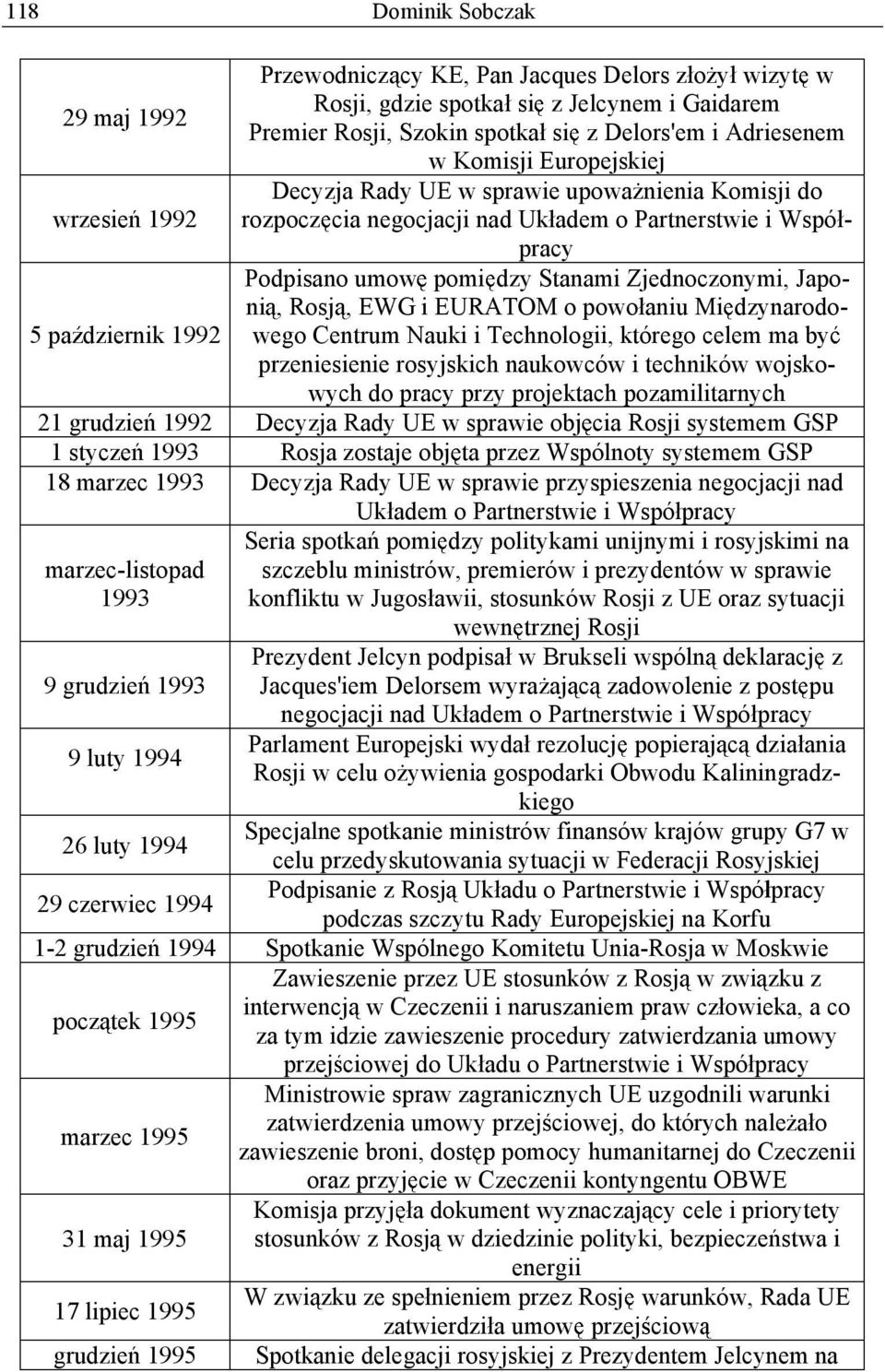 Rosj, EWG i EURATOM o powo aniu Mi dzynarodowego Centrum Nauki i Technologii, którego celem ma by 5 pa dziernik 1992 przeniesienie rosyjskich naukowców i techników wojskowych do pracy przy projektach