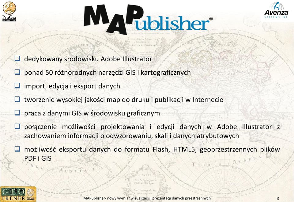 graficznym połączenie możliwości projektowania i edycji danych w Adobe Illustrator z zachowaniem informacji o