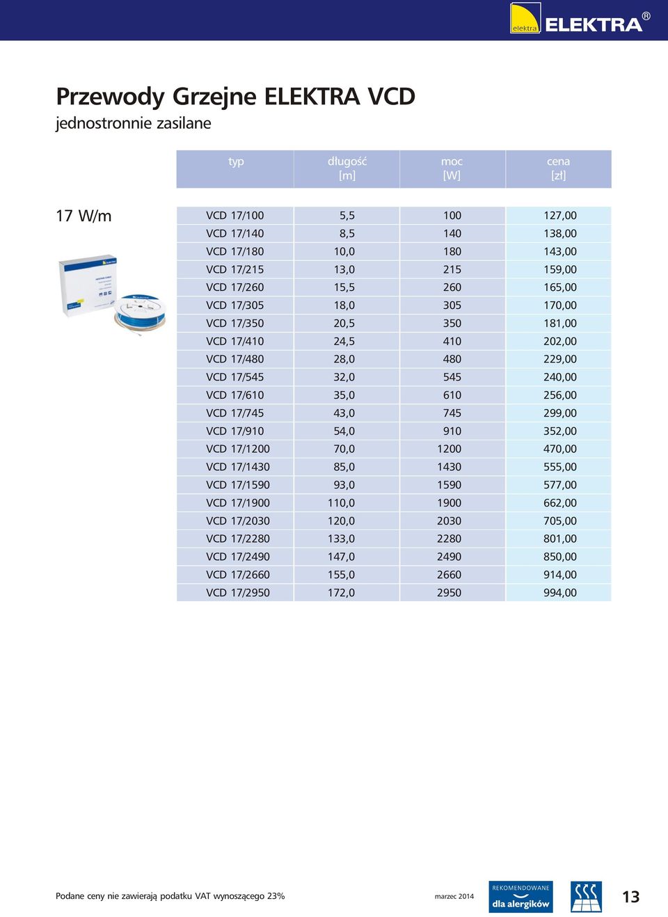 910 VCD 17/100 70,0 100 VCD 17/1430 85,0 1430 VCD 17/1590 93,0 1590 VCD 17/1900 110,0 1900 VCD 17/030 10,0 030 VCD 17/80 133,0 80 VCD 17/490 147,0 490 VCD 17/660 155,0