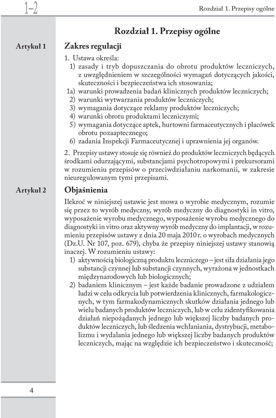 prowadzenia badań klinicznych produktów leczniczych; 2) warunki wytwarzania produktów leczniczych; 3) wymagania dotyczące reklamy produktów leczniczych; 4) warunki obrotu produktami leczniczymi; 5)