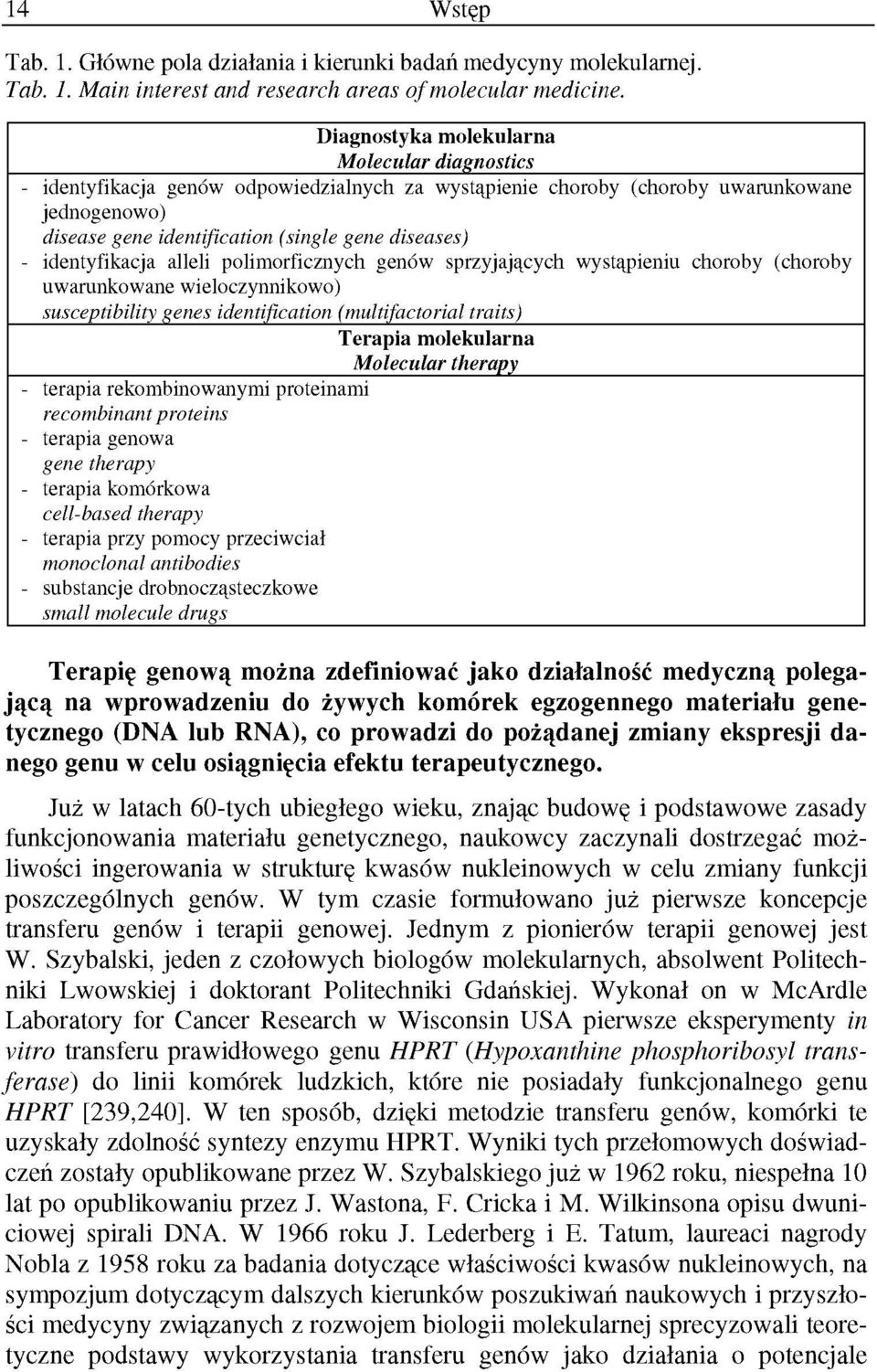 identyfikacja alleli polimorficznych genów sprzyjających wystąpieniu choroby (choroby uwarunkowane wieloczynnikowo) susceptibility genes identification (multifactorial traits) Terapia molekularna