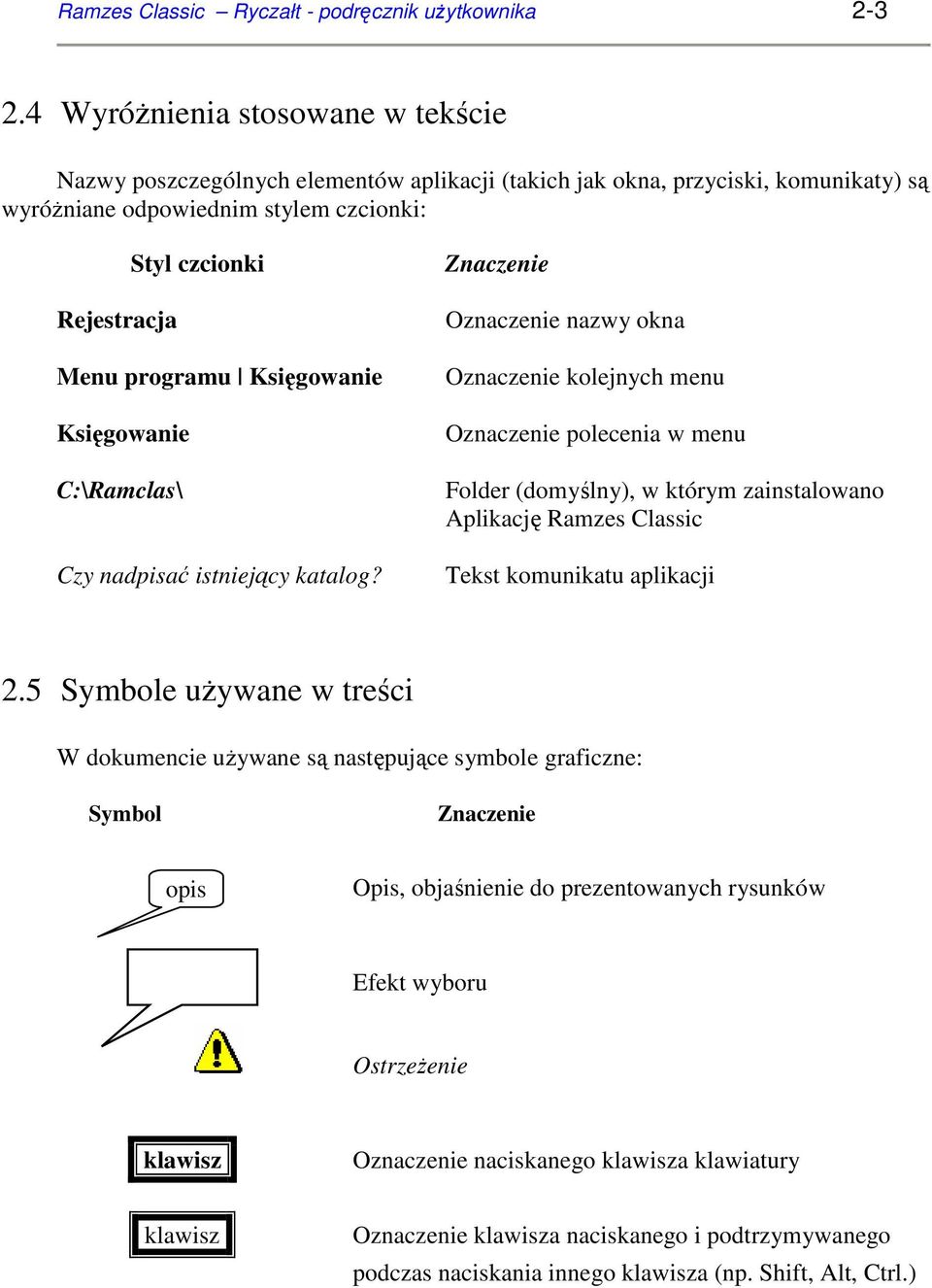 Księgowanie Księgowanie C:\Ramclas\ Czy nadpisać istniejący katalog?