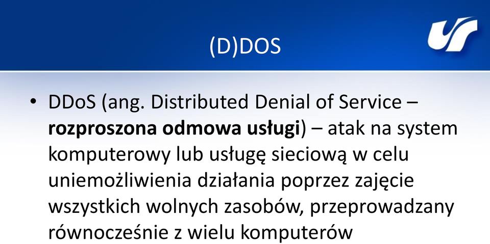 na system komputerowy lub usługę sieciową w celu