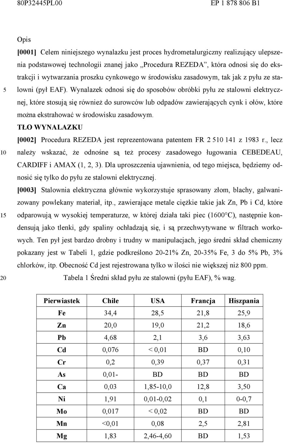 Wynalazek odnosi się do sposobów obróbki pyłu ze stalowni elektrycznej, które stosują się również do surowców lub odpadów zawierających cynk i ołów, które można ekstrahować w środowisku zasadowym.