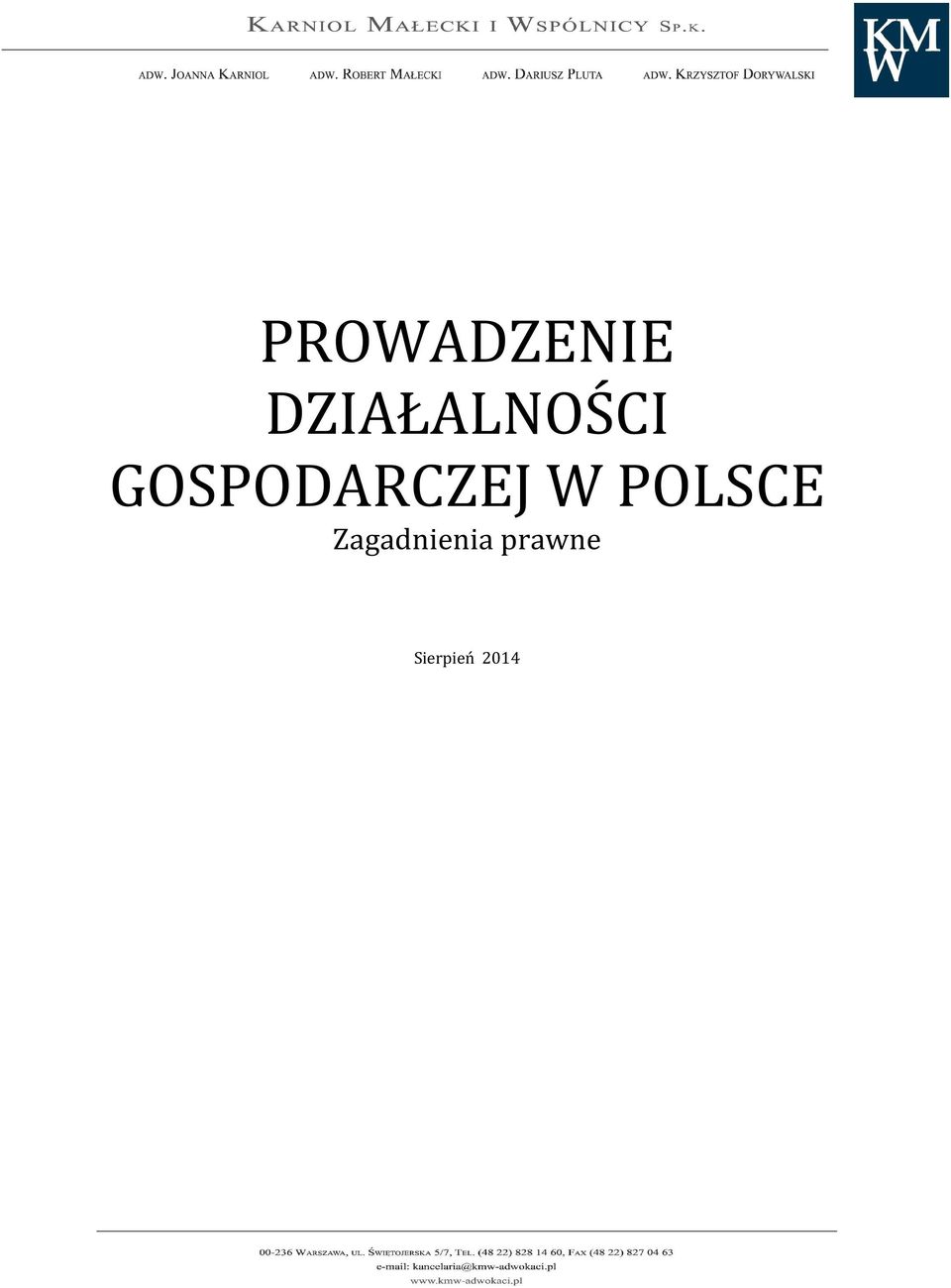 GOSPODARCZEJ W