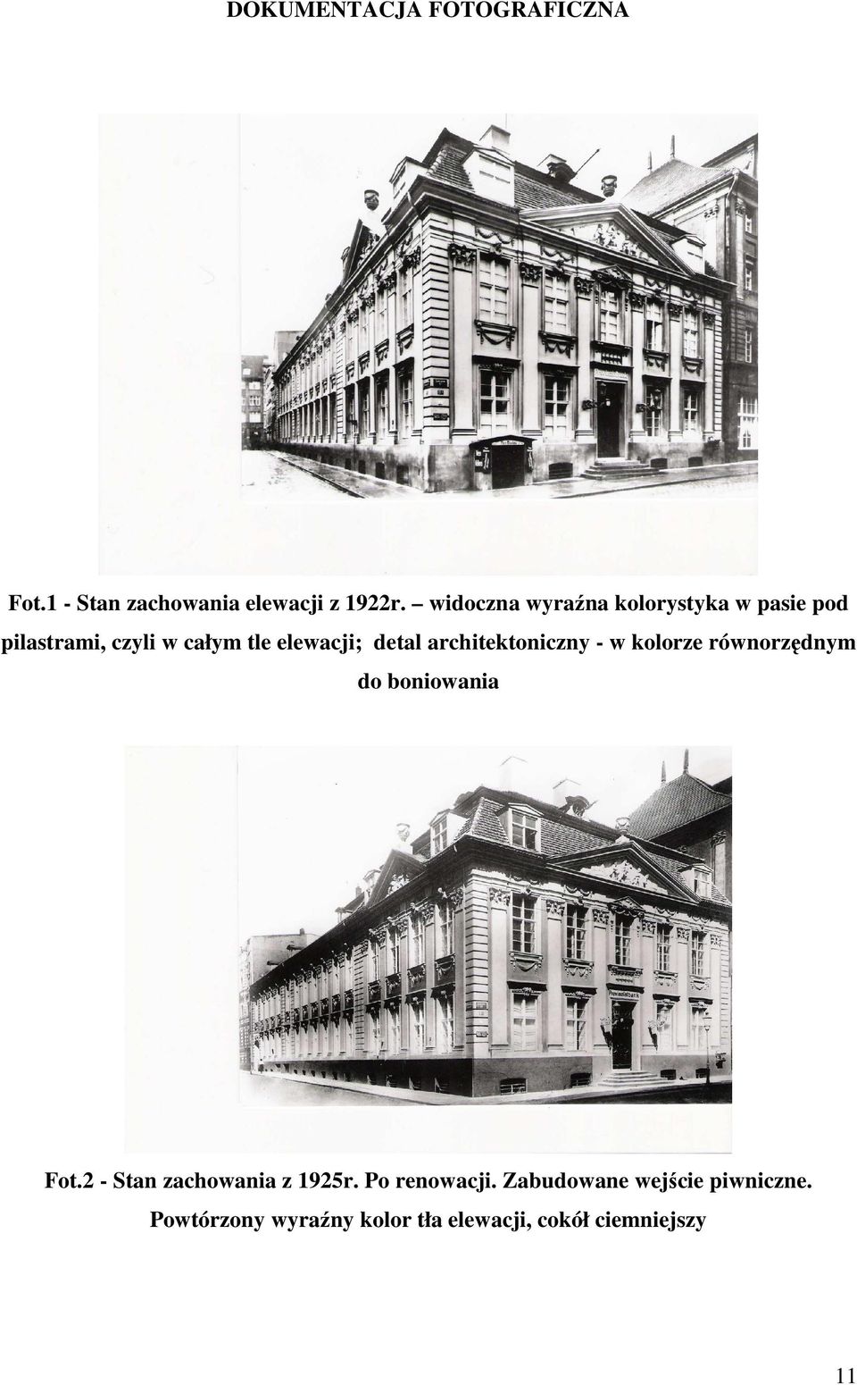 architektoniczny - w kolorze równorzędnym do boniowania Fot.