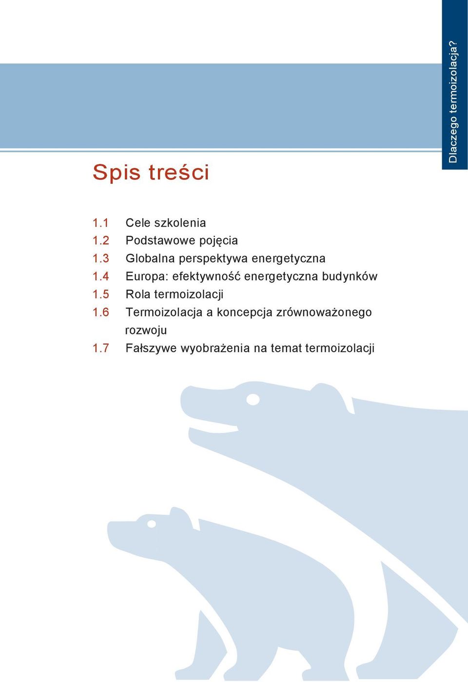 4 Europa: efektywność energetyczna budynków 1.5 Rola termoizolacji 1.