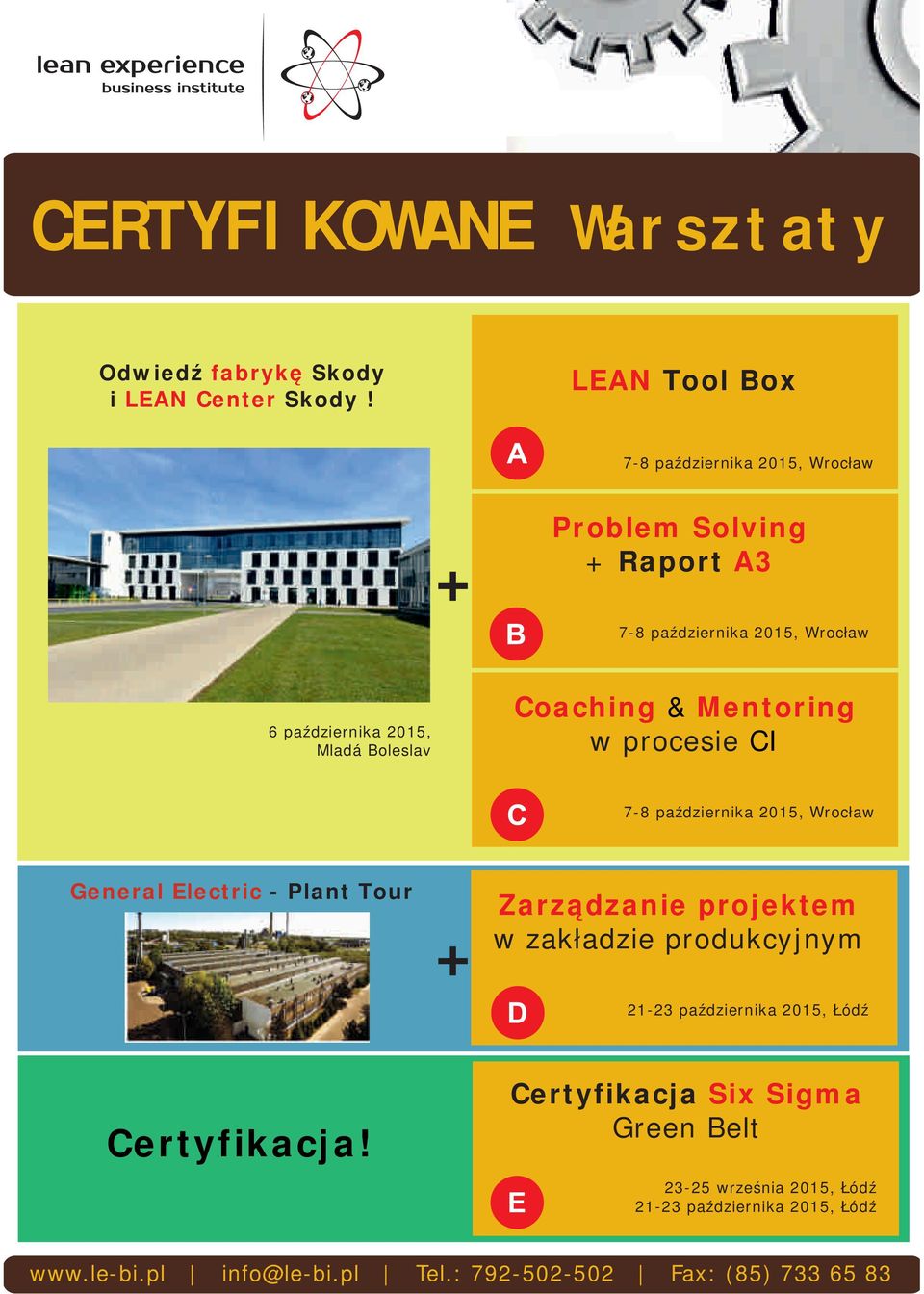 Coaching & Mentoring w procesie CI General Electric - Plant Tour Zarządzanie