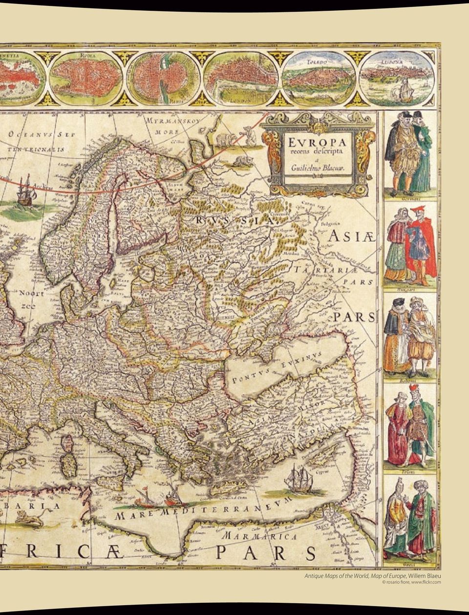 Europe, Willem Blaeu