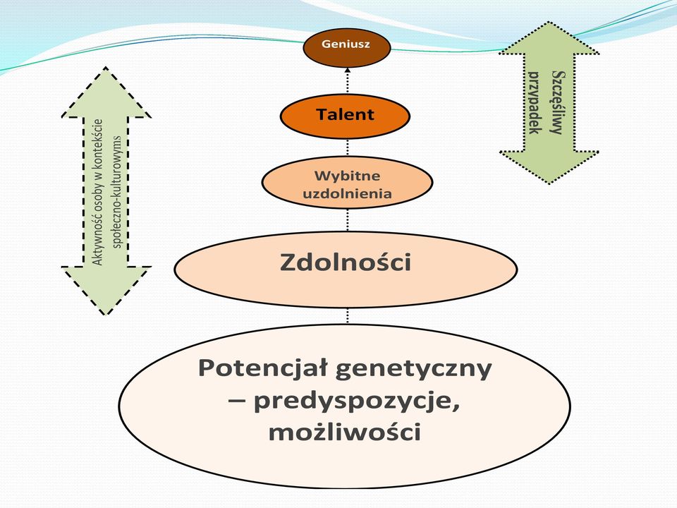 przypadek Geniusz Talent Wybitne