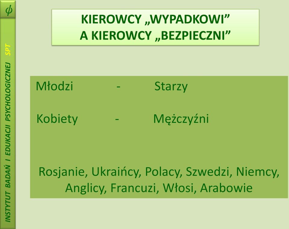 Mężczyźni Rosjanie, Ukraińcy, Polacy,