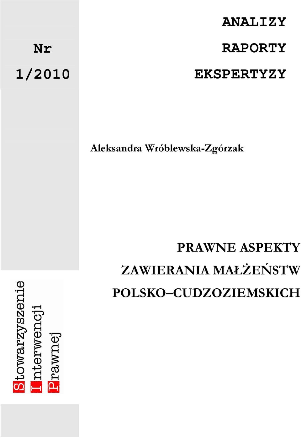 Wróblewska-Zgórzak PRAWNE