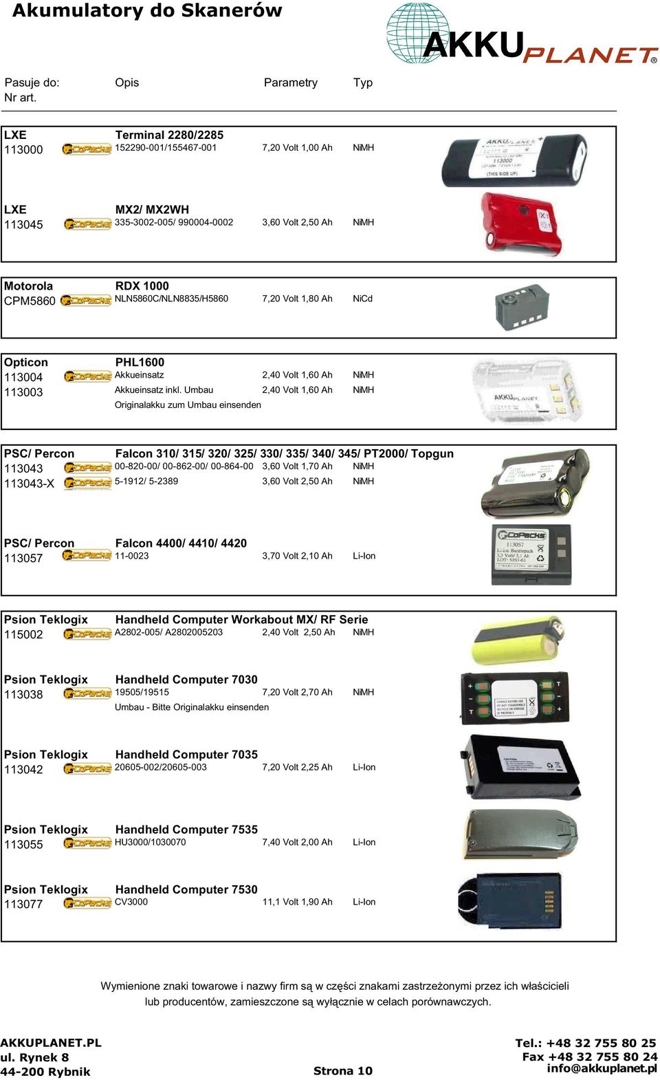 Umbau 2,40 Volt 1,60 Ah NiMH Originalakku zum Umbau einsenden PSC/ Percon Falcon 310/ 315/ 320/ 325/ 330/ 335/ 340/ 345/ PT2000/ Topgun 113043 00-820-00/ 00-862-00/ 00-864-00 3,60 Volt 1,70 Ah NiMH