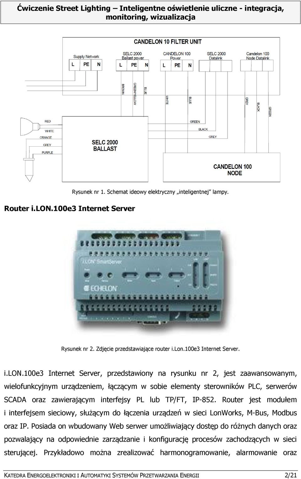 100e3 Internet Server. i.lon.