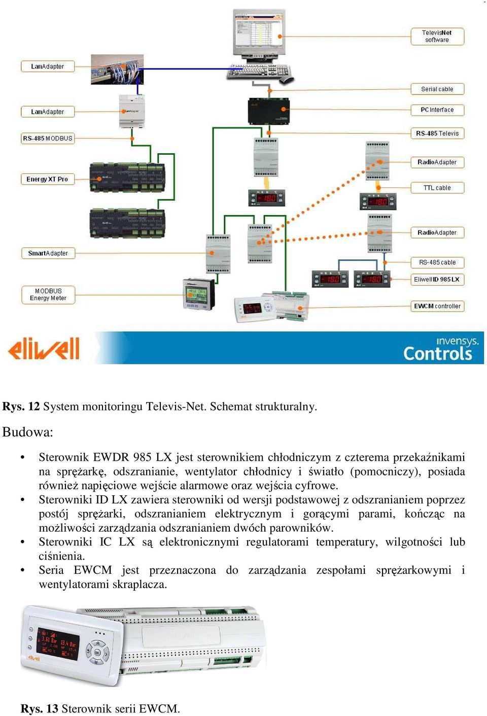 napięciowe wejście alarmowe oraz wejścia cyfrowe.