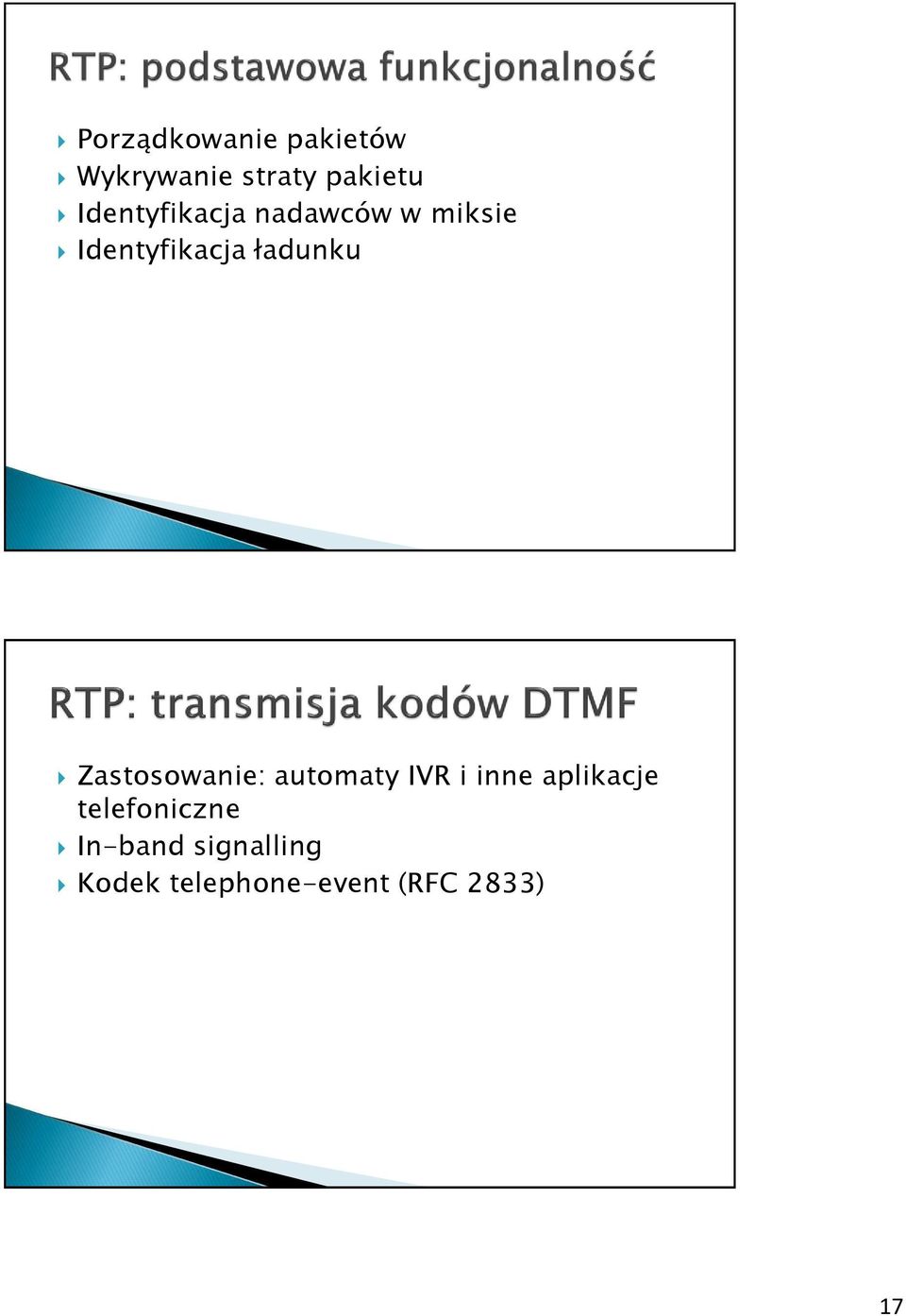 Zastosowanie: automaty IVR i inne aplikacje