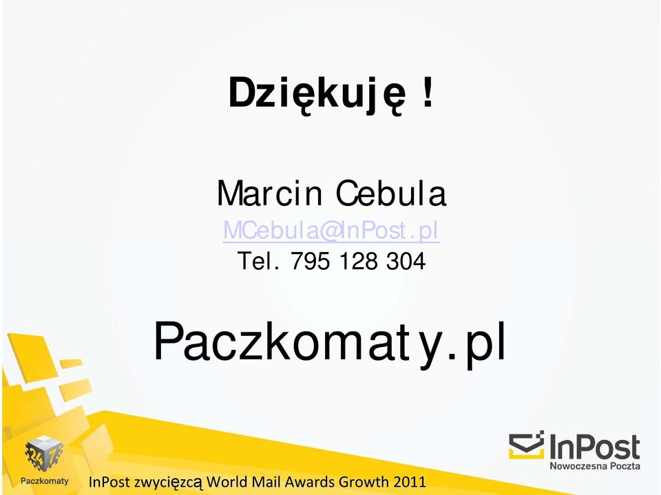 MCebula@InPost.pl Tel.