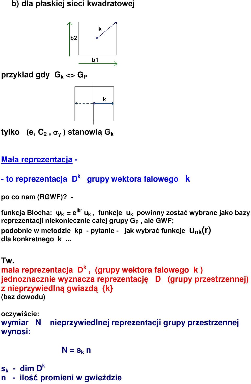 ja wybrać funcje u n r dla onretnego... Tw.