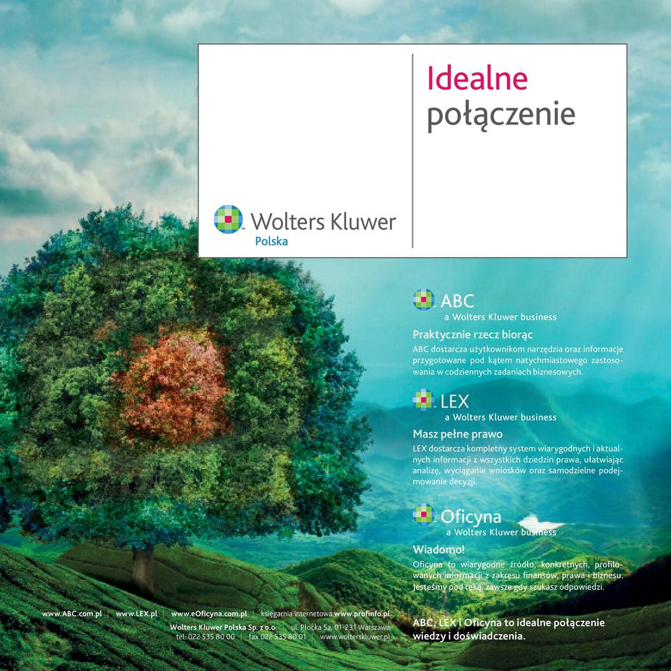 Masz pełne prawo LEX dostarcza kompletny system wiarygodnych i aktualnych informacji z wszystkich dziedzin prawa, ułatwiając analizę, wyciąganie wniosków oraz samodzielne podejmowanie decyzji.