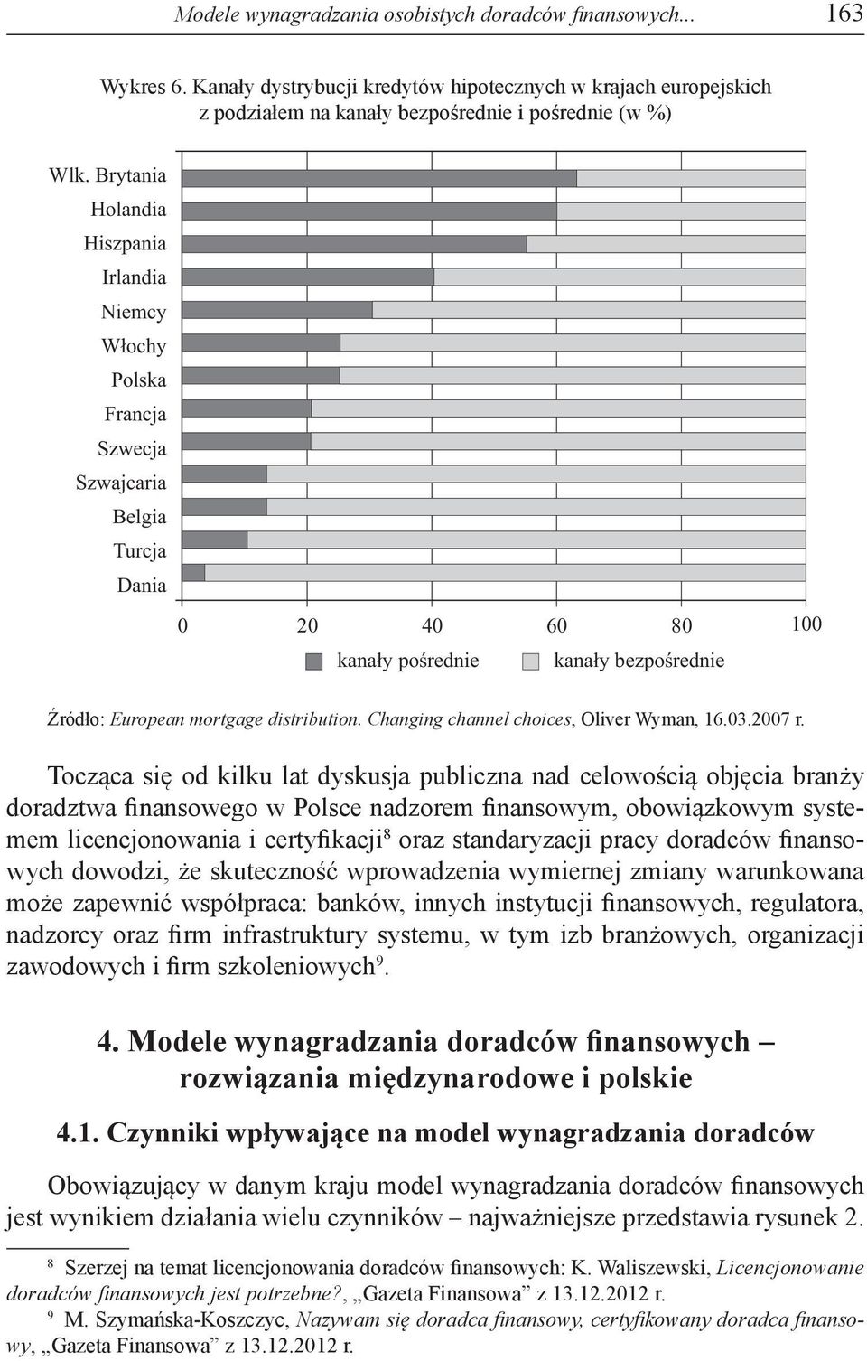 Changing channel choices, Oliver Wyman, 16.03.2007 r.