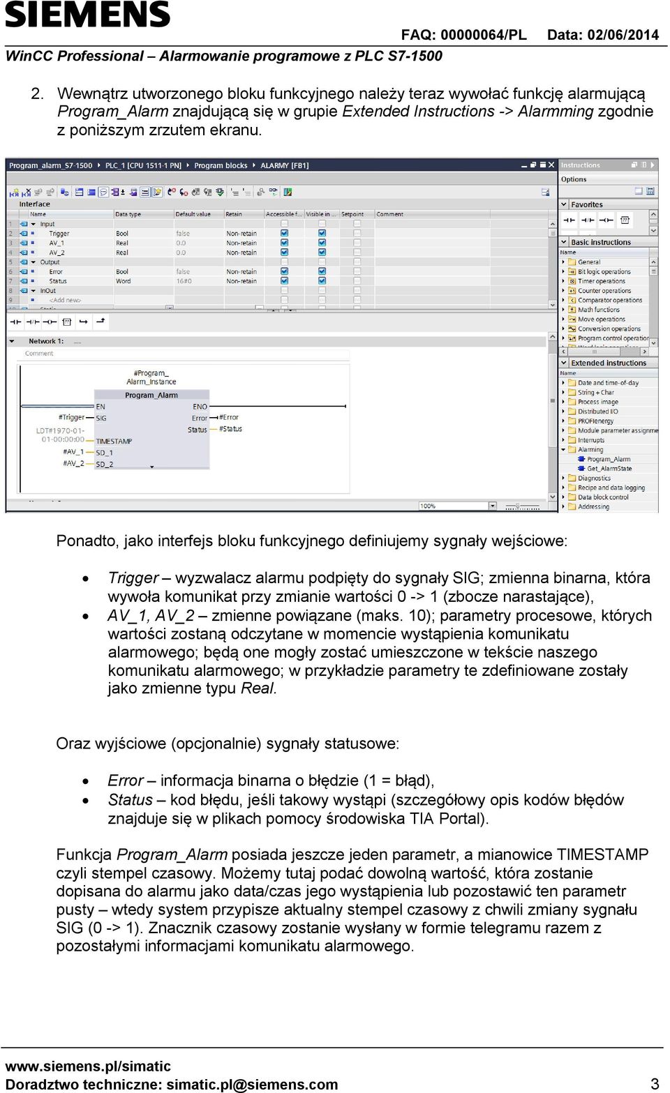 narastające), AV_1, AV_2 zmienne powiązane (maks.