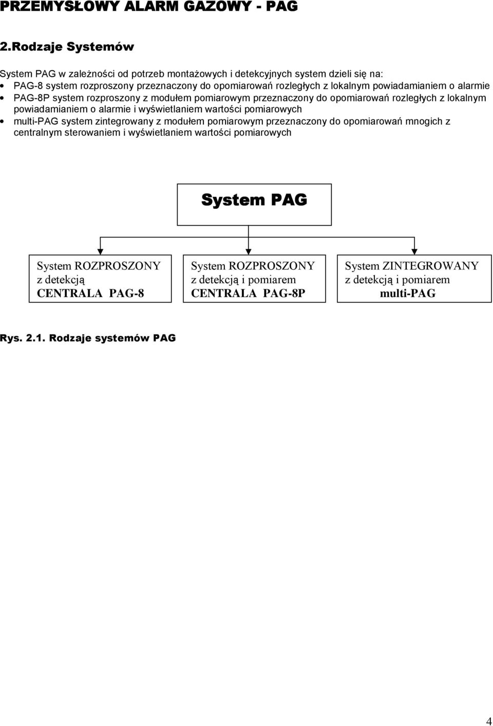 wartości pomiarowych multi-pag system zintegrowany z modułem pomiarowym przeznaczony do opomiarowań mnogich z centralnym sterowaniem i wyświetlaniem wartości pomiarowych System