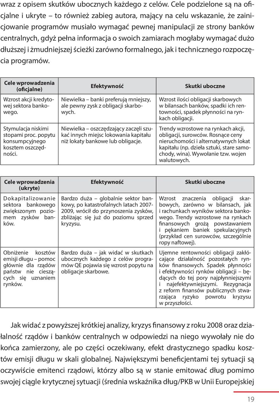 informacja o swoich zamiarach mogłaby wymagać dużo dłuższej i żmudniejszej ścieżki zarówno formalnego, jak i technicznego rozpoczęcia programów.