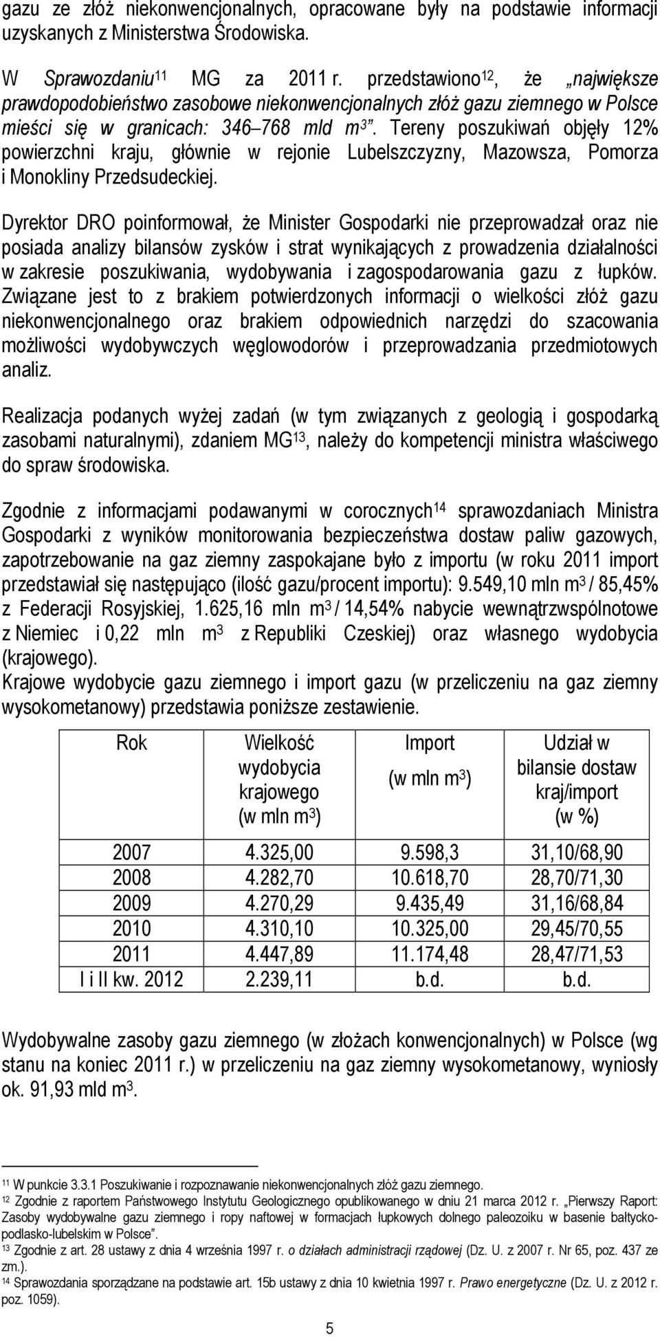 Tereny poszukiwań objęły 12% powierzchni kraju, głównie w rejonie Lubelszczyzny, Mazowsza, Pomorza i Monokliny Przedsudeckiej.
