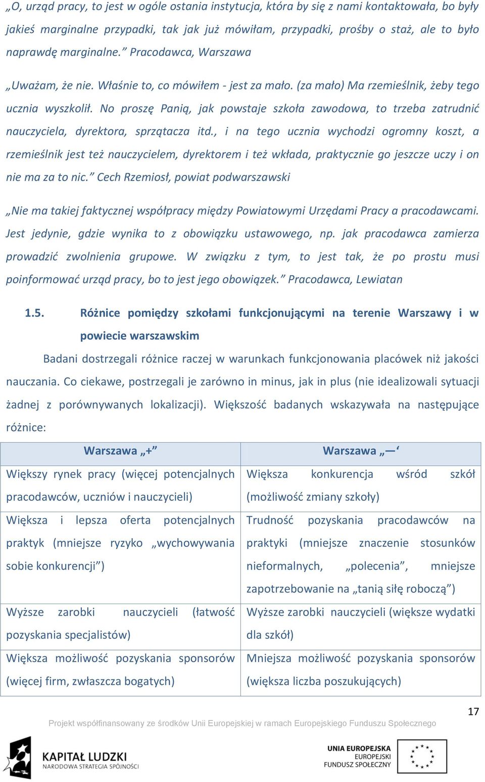 No proszę Panią, jak powstaje szkoła zawodowa, to trzeba zatrudnid nauczyciela, dyrektora, sprzątacza itd.