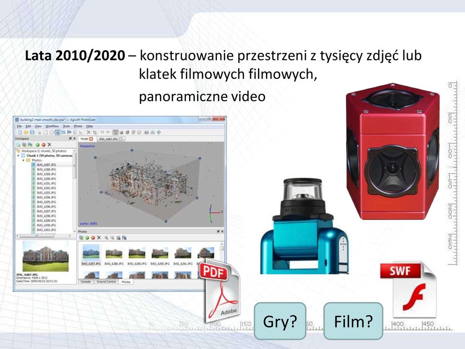 lub klatek filmowych