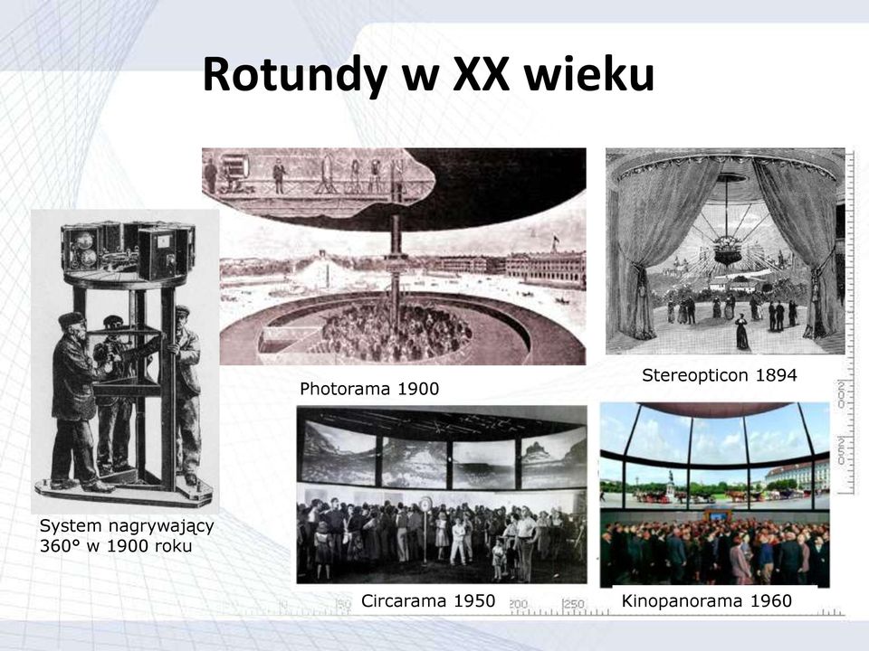 nagrywający 360 w 1900 roku