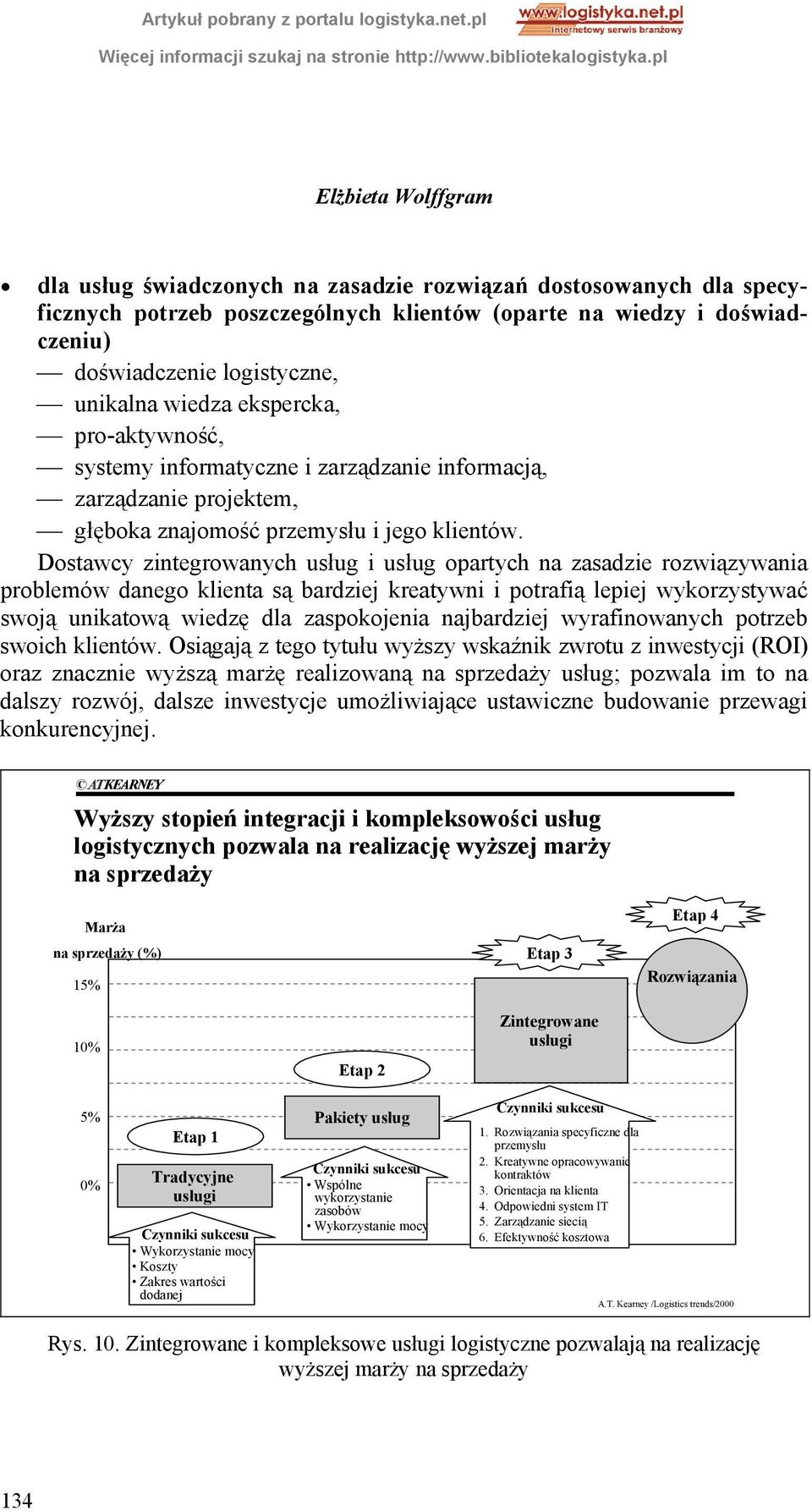 Dostawcy zintegrowanych usług i usług opartych na zasadzie rozwiązywania problemów danego klienta są bardziej kreatywni i potrafią lepiej wykorzystywać swoją unikatową wiedzę dla zaspokojenia