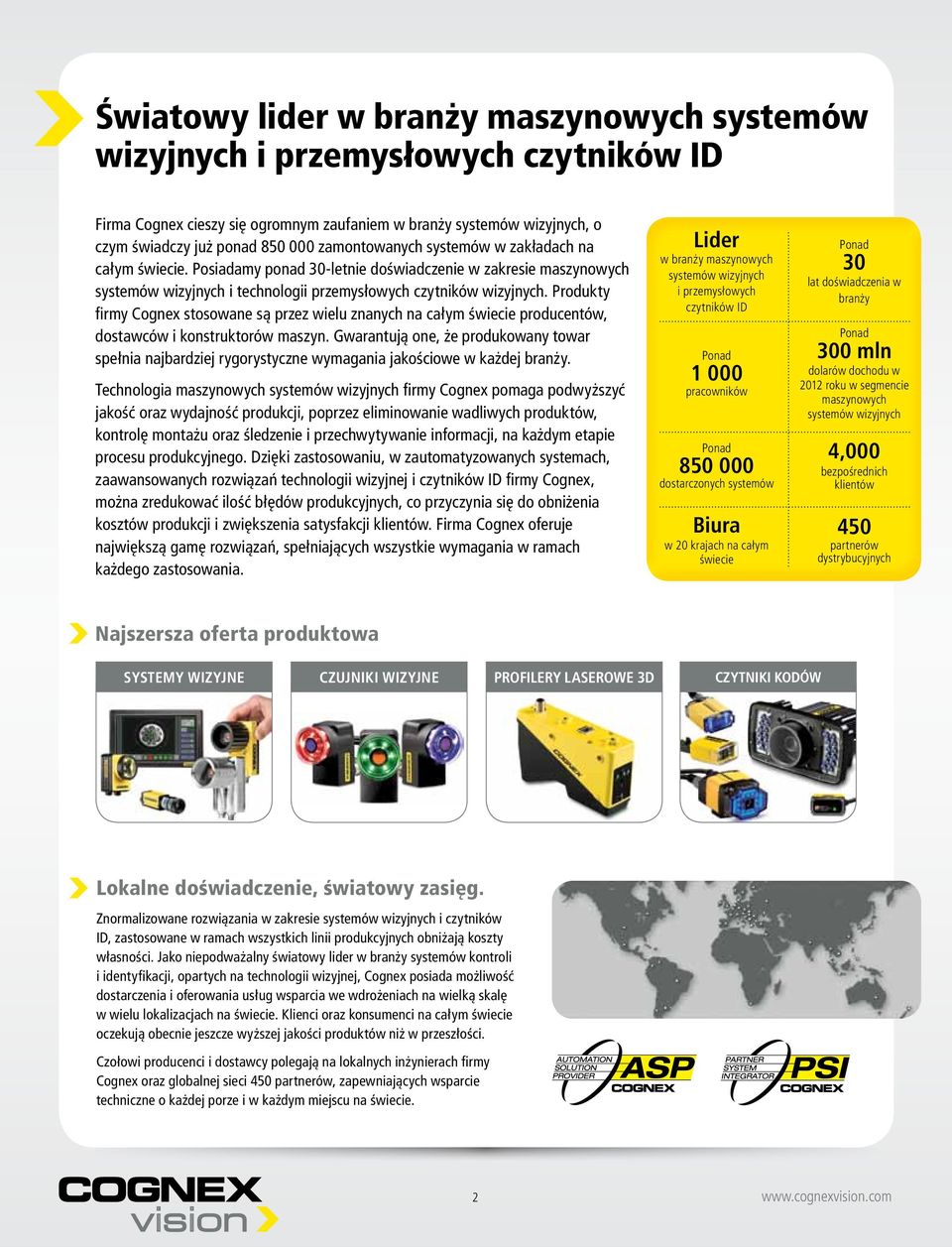 rodukty firmy ognex stosowane są przez wielu znanych na całym świecie producentów, dostawców i konstruktorów maszyn.