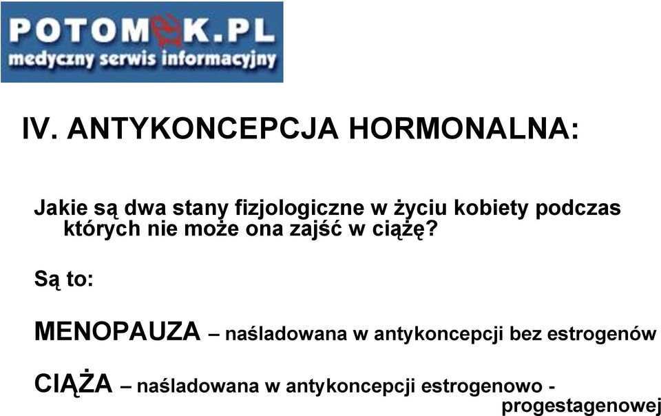 zajść w ciążę?