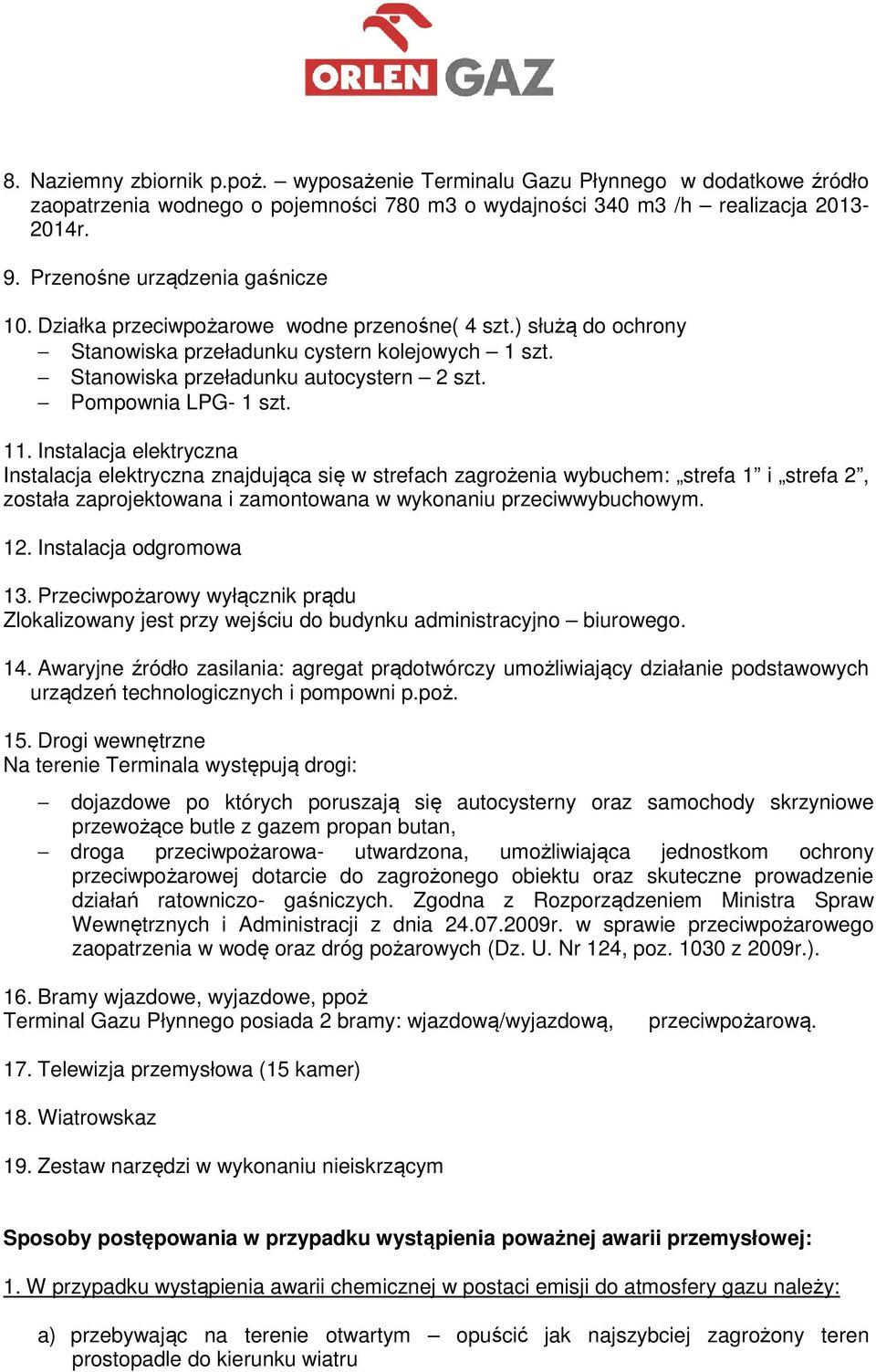 Pompownia LPG- 1 szt. 11.